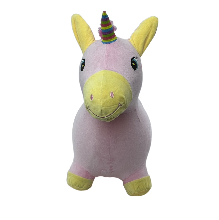 Pink inflatable unicorn,Plush toy factory in China,Pink inflatable unicorn