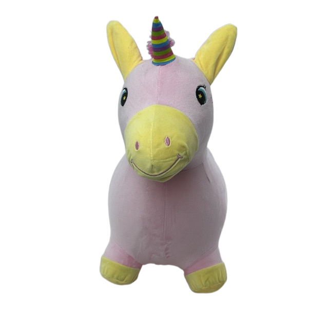 Pink inflatable unicorn,Plush toy factory in China,Pink inflatable unicorn