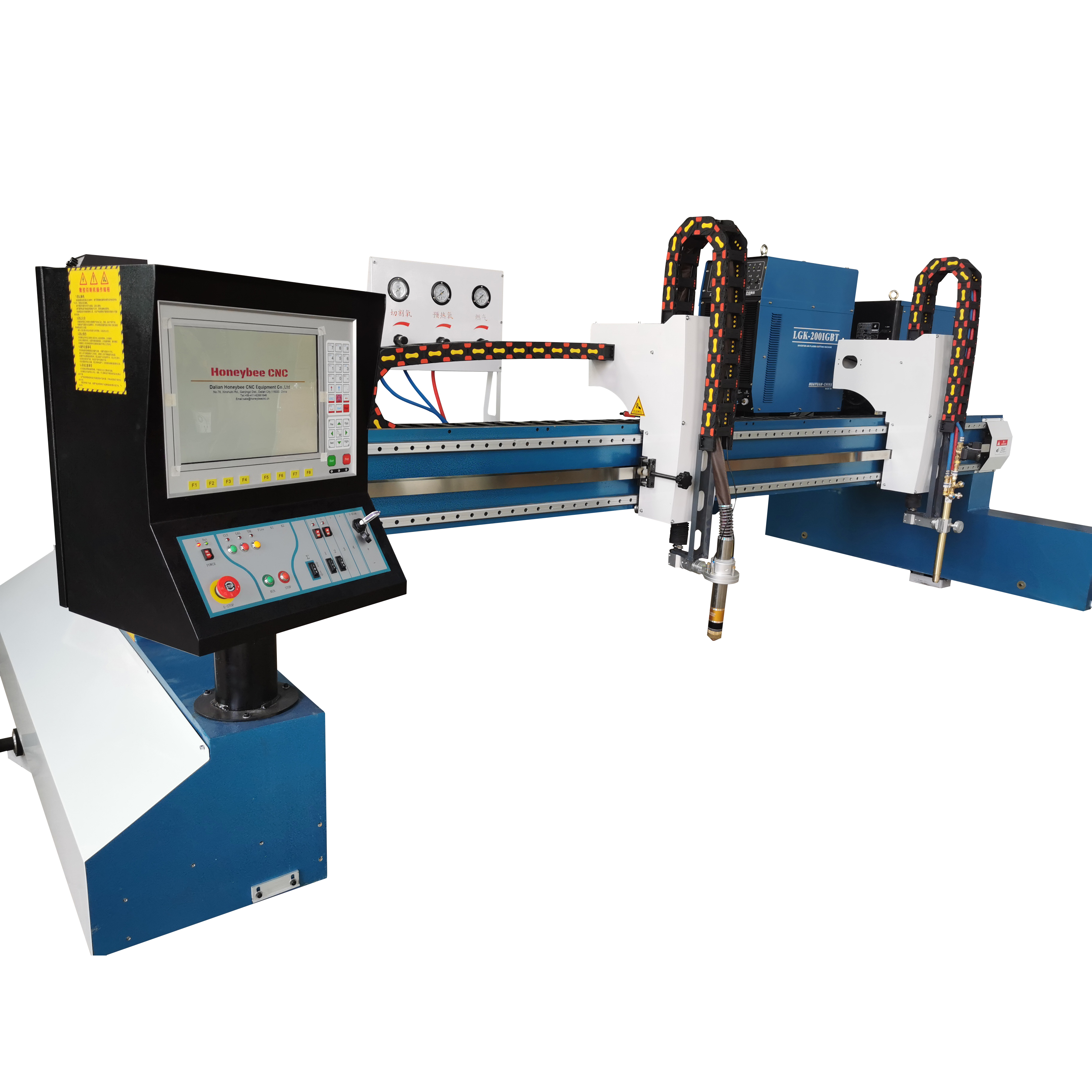 HoneybeeCNC Heavy Duty Gantry Plasma Cutting Machine-Supre,Honeybee,HoneybeeCNC Heavy Duty Gantry Plasma Cutting Machine-Supre