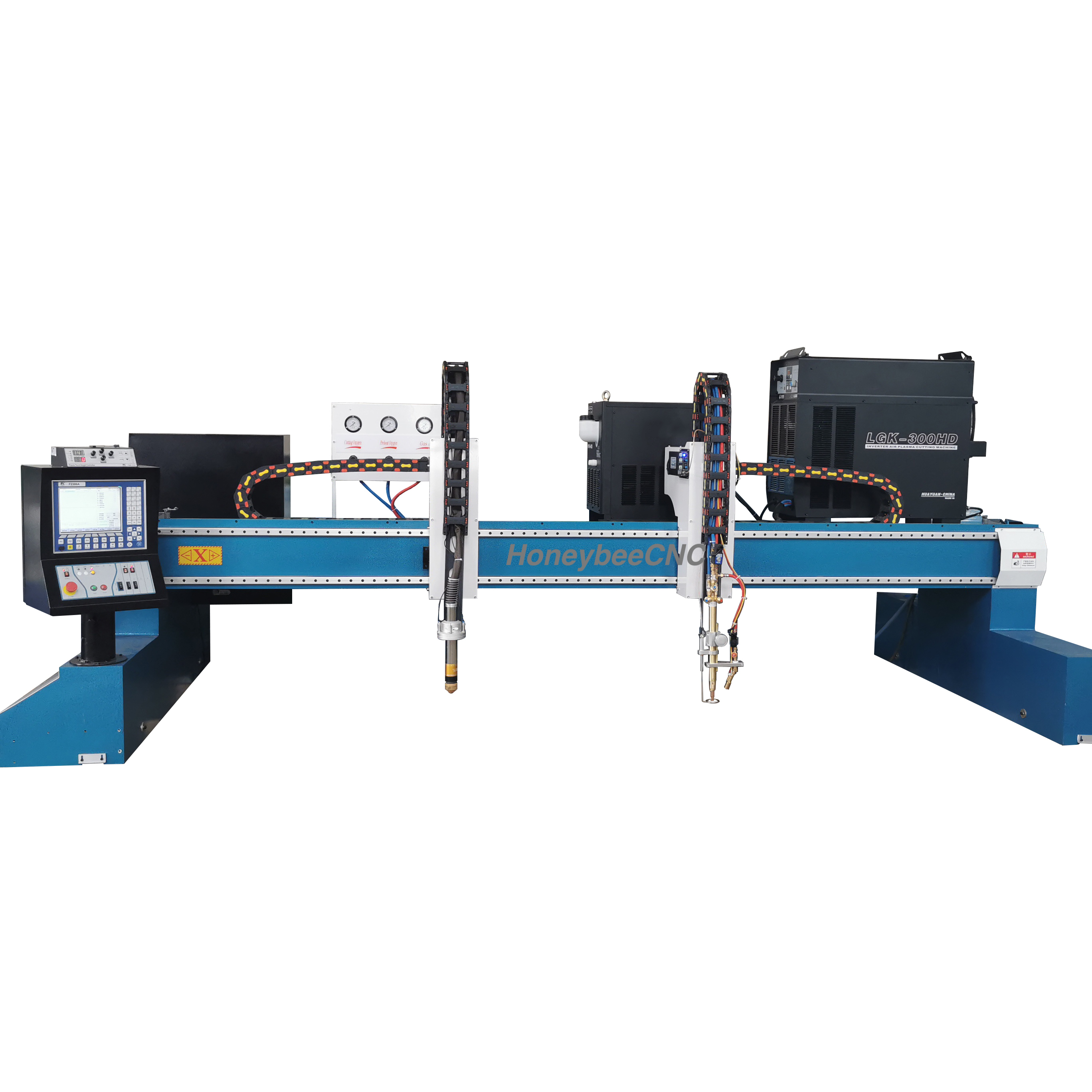 HoneybeeCNC Heavy Duty Gantry Plasma Cutting Machine-Supre,Honeybee,HoneybeeCNC Heavy Duty Gantry Plasma Cutting Machine-Supre