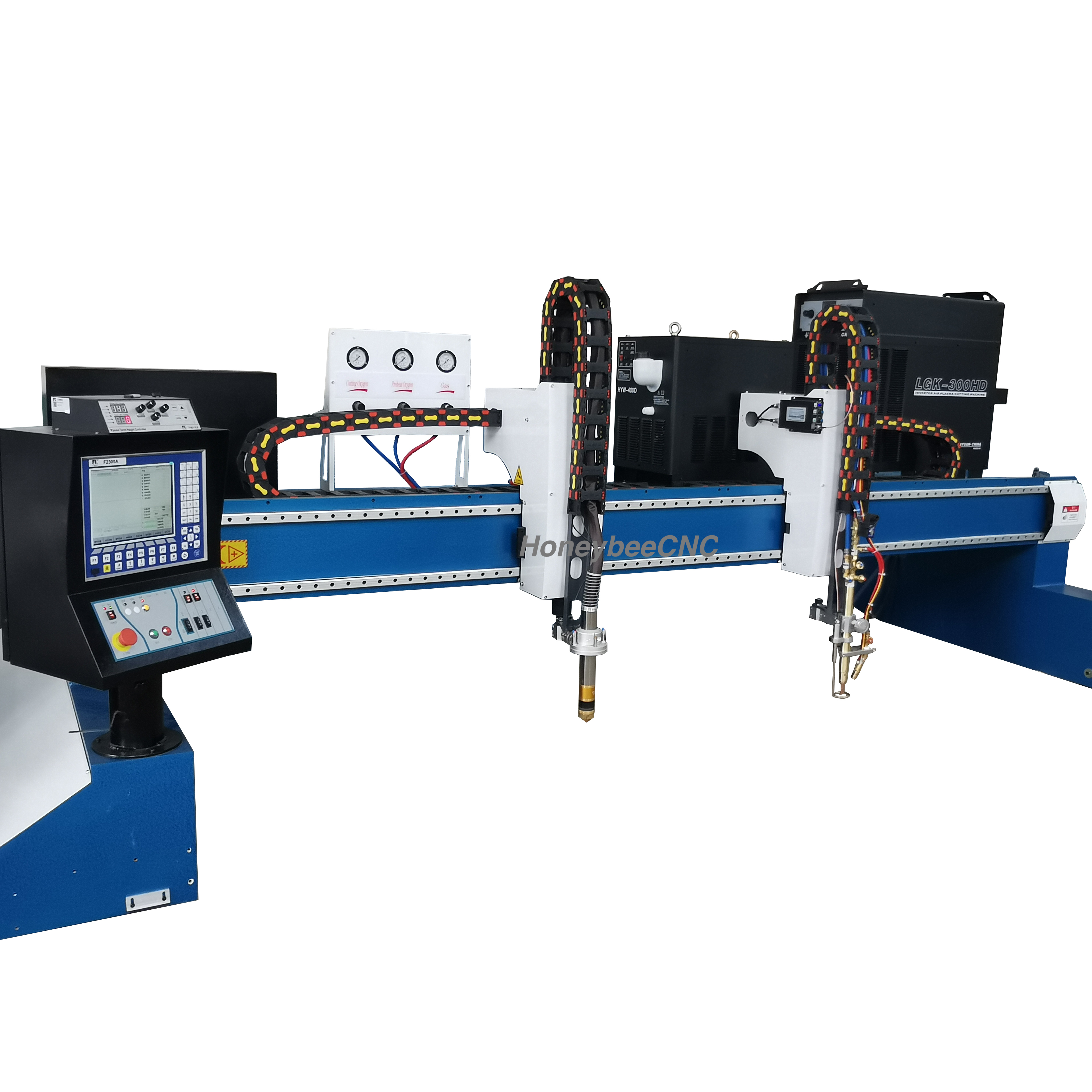 HoneybeeCNC Heavy Duty Gantry Plasma Cutting Machine-Supre,Honeybee,HoneybeeCNC Heavy Duty Gantry Plasma Cutting Machine-Supre
