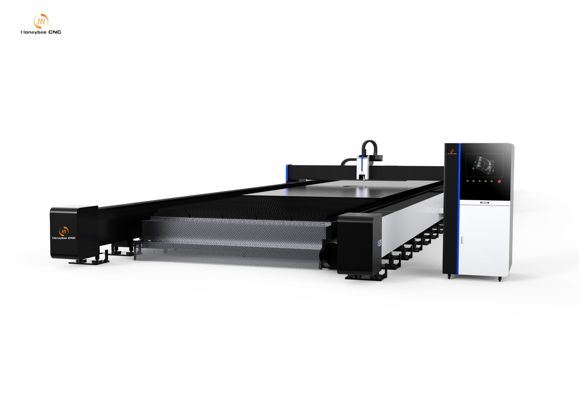 Gantry fiber laser cutting machine for large cutting area,Honeybee,Gantry fiber laser cutting machine for large cutting area