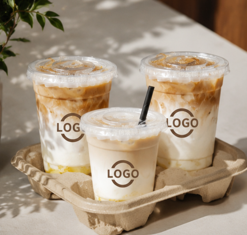 Custom Logo Printed Clear 12oz, 16oz, 20oz, 24oz Disposable Plastic Coffee Cup PET Transparent Cup With Different Lids,AT PACK,Custom Logo Printed Clear 12oz, 16oz, 20oz, 24oz Disposable Plastic Coffee Cup PET Transparent Cup With Different Lids