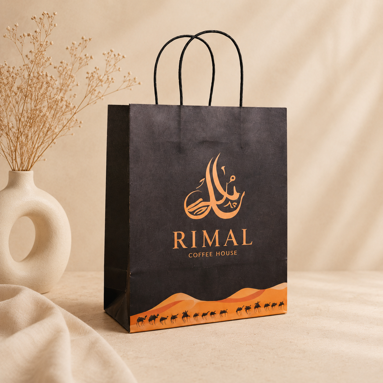 Paper Bags Hand Length Handle Eco Friendly Recycled Materials Large Aluminium Foil Lined Grocery Food Delivery Carry,AT PACK,Paper Bags Hand Length Handle Eco Friendly Recycled Materials Large Aluminium Foil Lined Grocery Food Delivery Carry