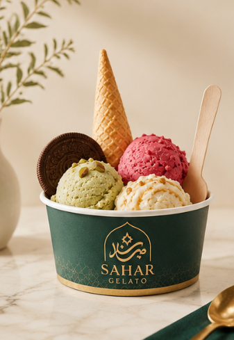 Arabic Style Factory-Wholesale Disposable Thickened Ice Cream Paper Bowls Cups Boxes & Lids; Customizable Packaging,AT PACK,Arabic Style Factory-Wholesale Disposable Thickened Ice Cream Paper Bowls Cups Boxes & Lids; Customizable Packaging