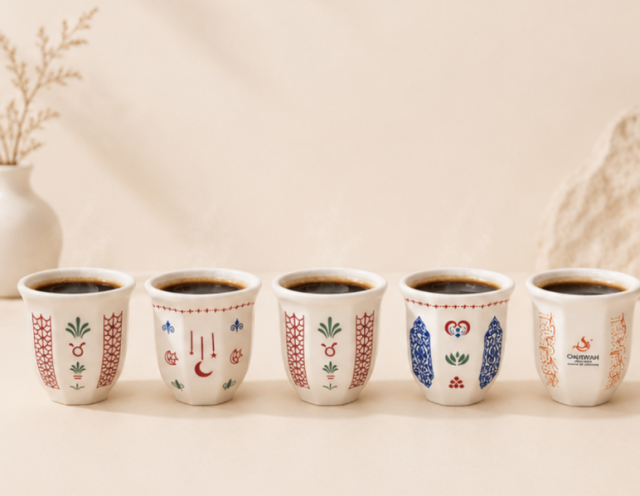 Traditional Arabic Coffee & Tea Cup Tulip Middle East Design Bohemian & Minimalist 180ml 250ml Cappuccino Ceramic Cup,AT PACK,Traditional Arabic Coffee & Tea Cup Tulip Middle East Design Bohemian & Minimalist 180ml 250ml Cappuccino Ceramic Cup