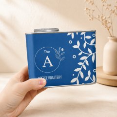 Custom 250g Coffee Bean Tin Can Packaging With Valve Tin Metal Coffee Cans Tinplate for Coffee Beans,AT PACK,Custom 250g Coffee Bean Tin Can Packaging With Valve Tin Metal Coffee Cans Tinplate for Coffee Beans