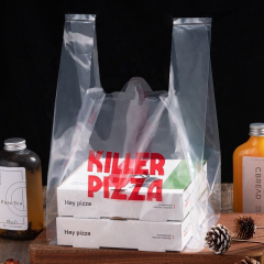Custom Recyclable Plastic Bags Takeaway Coffee Cake Bags Boba Tea Packaging Bags 2/4/6 Cups Holder with Handle,AT PACK,Custom Recyclable Plastic Bags Takeaway Coffee Cake Bags Boba Tea Packaging Bags 2/4/6 Cups Holder with Handle
