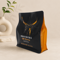 AT PACK-Custom 12oz 250g 1kg coffee bags with valves and zippers—flat-bottom coffee bean bags 8 side seal bag,AT PACK,AT PACK-Custom 12oz 250g 1kg coffee bags with valves and zippers—flat-bottom coffee bean bags 8 side seal bag