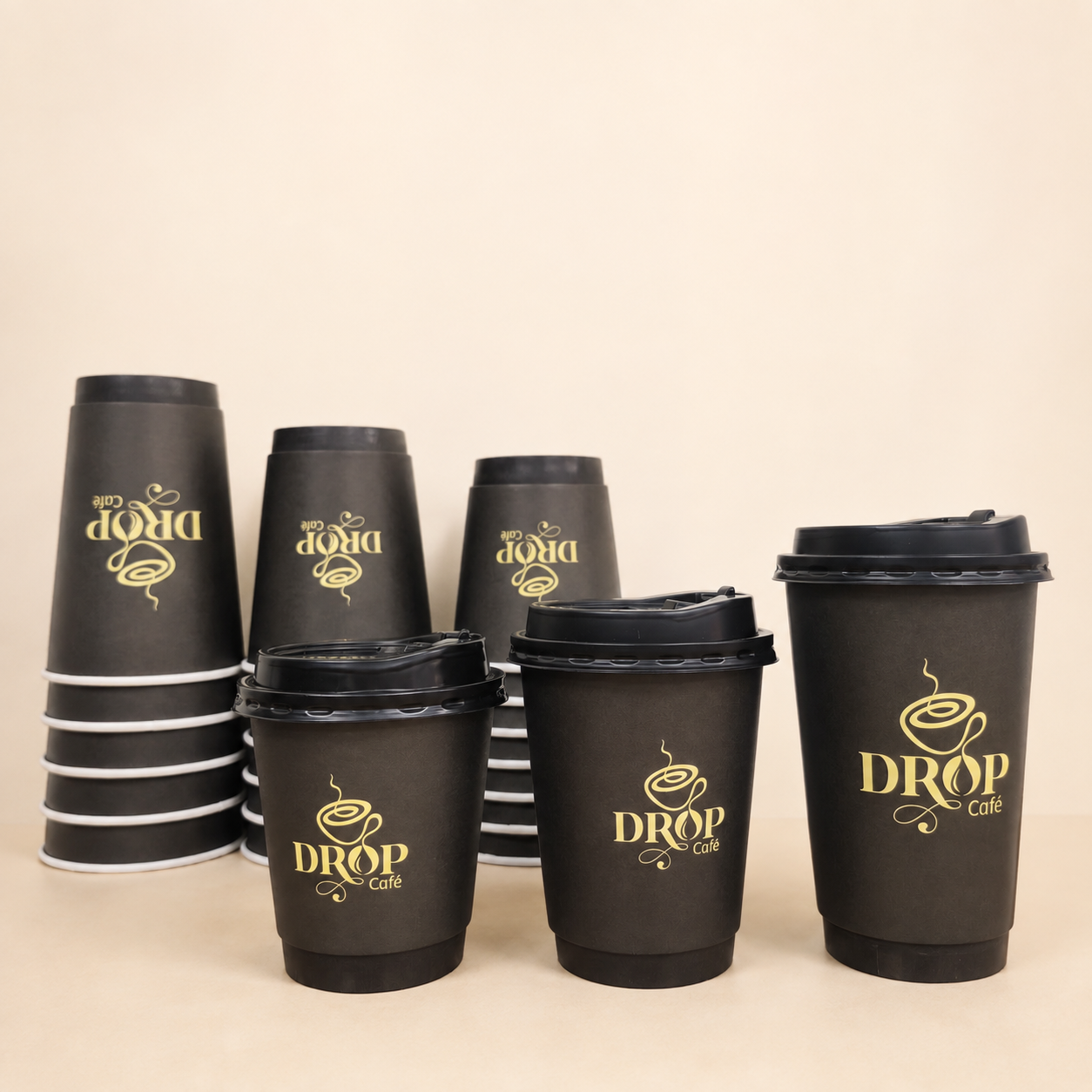 AT PACK Coffee Shop PLA Coffee Cup with Lid 4oz 8oz 12oz 16oz 20oz Disposable Coffee Cups with Lids – Single Wall Double Wall Hot Drink Cups,AT PACK,AT PACK Coffee Shop PLA Coffee Cup with Lid 4oz 8oz 12oz 16oz 20oz Disposable Coffee Cups with Lids – Single Wall Double Wall Hot Drink Cups