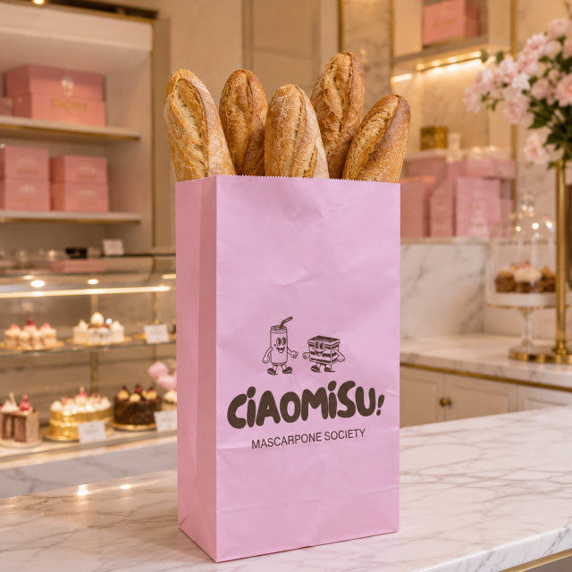 Style Thickened Oil-Resistant Kraft Paper Square-Bottom Food Packaging Bag for Baking Bread and Popcorn Food Grade Eco Friendly,AT PACK,Style Thickened Oil-Resistant Kraft Paper Square-Bottom Food Packaging Bag for Baking Bread and Popcorn Food Grade Eco Friendly