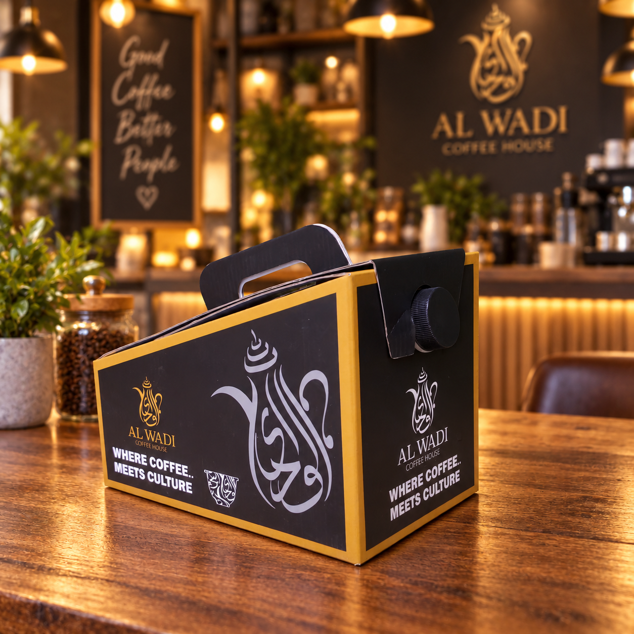 AT PACK Custom Coffee To Go Carrier Box with Printed Logo for Takeaway Drinks and Café Packaging,AT PACK,AT PACK Custom Coffee To Go Carrier Box with Printed Logo for Takeaway Drinks and Café Packaging