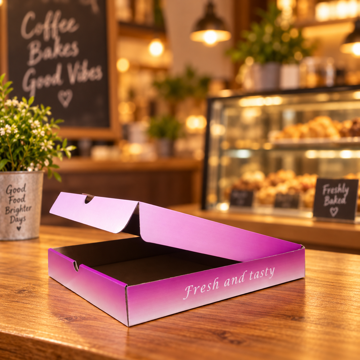 AT PACK Custom Pizza Packaging Boxes with Logo Printed Kraft Cardboard Boxes for Restaurant Takeaway,AT PACK,AT PACK Custom Pizza Packaging Boxes with Logo Printed Kraft Cardboard Boxes for Restaurant Takeaway