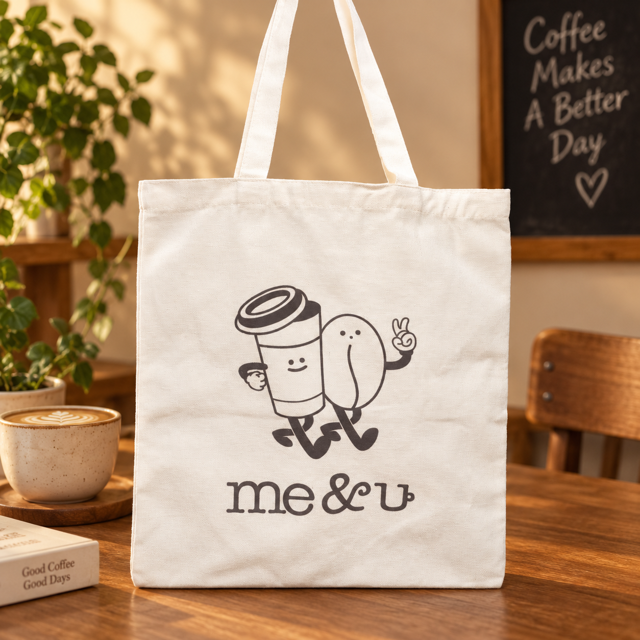 AT PACK OEM Eco Friendly Reusable Coffee Brown Exterior Pocket Custom Text Embroidery Cotton Shopping Bag,AT PACK,AT PACK OEM Eco Friendly Reusable Coffee Brown Exterior Pocket Custom Text Embroidery Cotton Shopping Bag