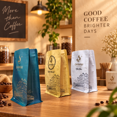 AT PACK Custom Coffee Shop Packaging Set with Printed Coffee Cups   Coffee Bags Boxes Cards and Merchandise for Complete Café Branding,AT PACK,AT PACK Custom Coffee Shop Packaging Set with Printed Coffee Cups Bags Boxes Cards and Merchandise for Complete Café Branding