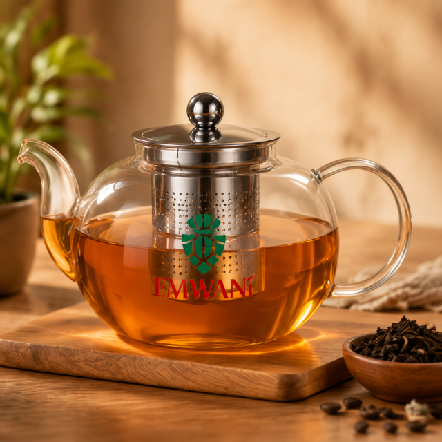AT PACK Custom Printed Glass Coffee Cup Set with Logo Double Wall Glasses, Tea Pot and Café Drinkware Collection,AT PACK,AT PACK Custom Printed Glass Coffee Cup Set with Logo Double Wall Glasses, Tea Pot and Café Drinkware Collection