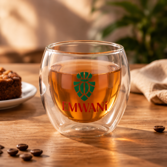 AT PACK Custom Printed Glass Coffee Cup Set with Logo Double Wall Glasses, Tea Pot and Café Drinkware Collection,AT PACK,AT PACK Custom Printed Glass Coffee Cup Set with Logo Double Wall Glasses, Tea Pot and Café Drinkware Collection