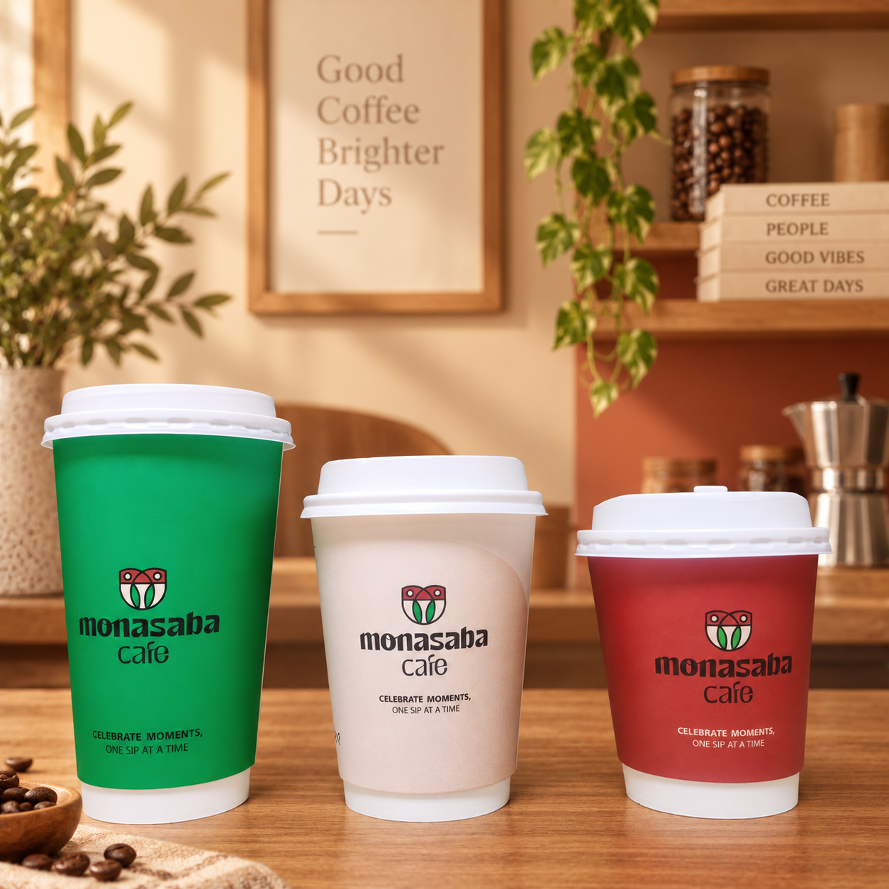 AT PACK Full Café Branding Package with Custom Coffee Cups, Ceramic Tableware, Packaging Boxes and Bags,AT PACK,AT PACK Full Café Branding Package with Custom Coffee Cups, Ceramic Tableware, Packaging Boxes and Bags