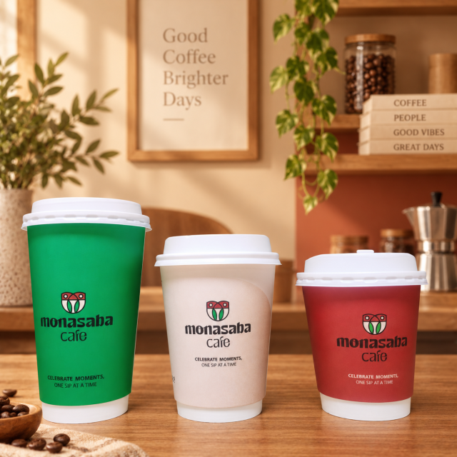 AT PACK Full Café Branding Package with Custom Coffee Cups, Ceramic Tableware, Packaging Boxes and Bags,AT PACK,AT PACK Full Café Branding Package with Custom Coffee Cups, Ceramic Tableware, Packaging Boxes and Bags
