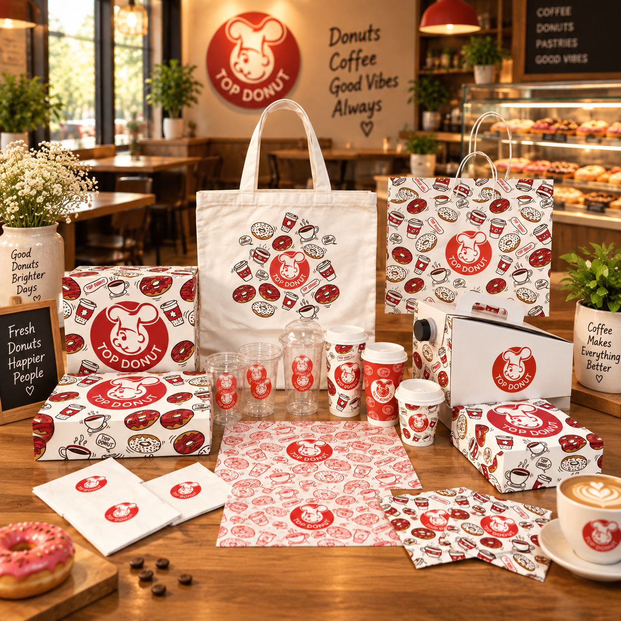 AT PACK Complete Bakery Packaging Solution with Custom Printed Dessert Boxes, Paper Bags, Cups and Takeaway Supplies,AT PACK,AT PACK Complete Bakery Packaging Solution with Custom Printed Dessert Boxes, Paper Bags, Cups and Takeaway Supplies