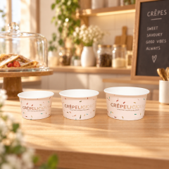 AT PACK Custom Ice Cream Cups with Logo  Premium Disposable Dessert Containers for Ice Cream Shops & Cafes,AT PACK,AT PACK Custom Ice Cream Cups with Logo  Premium Disposable Dessert Containers for Ice Cream Shops & Cafes