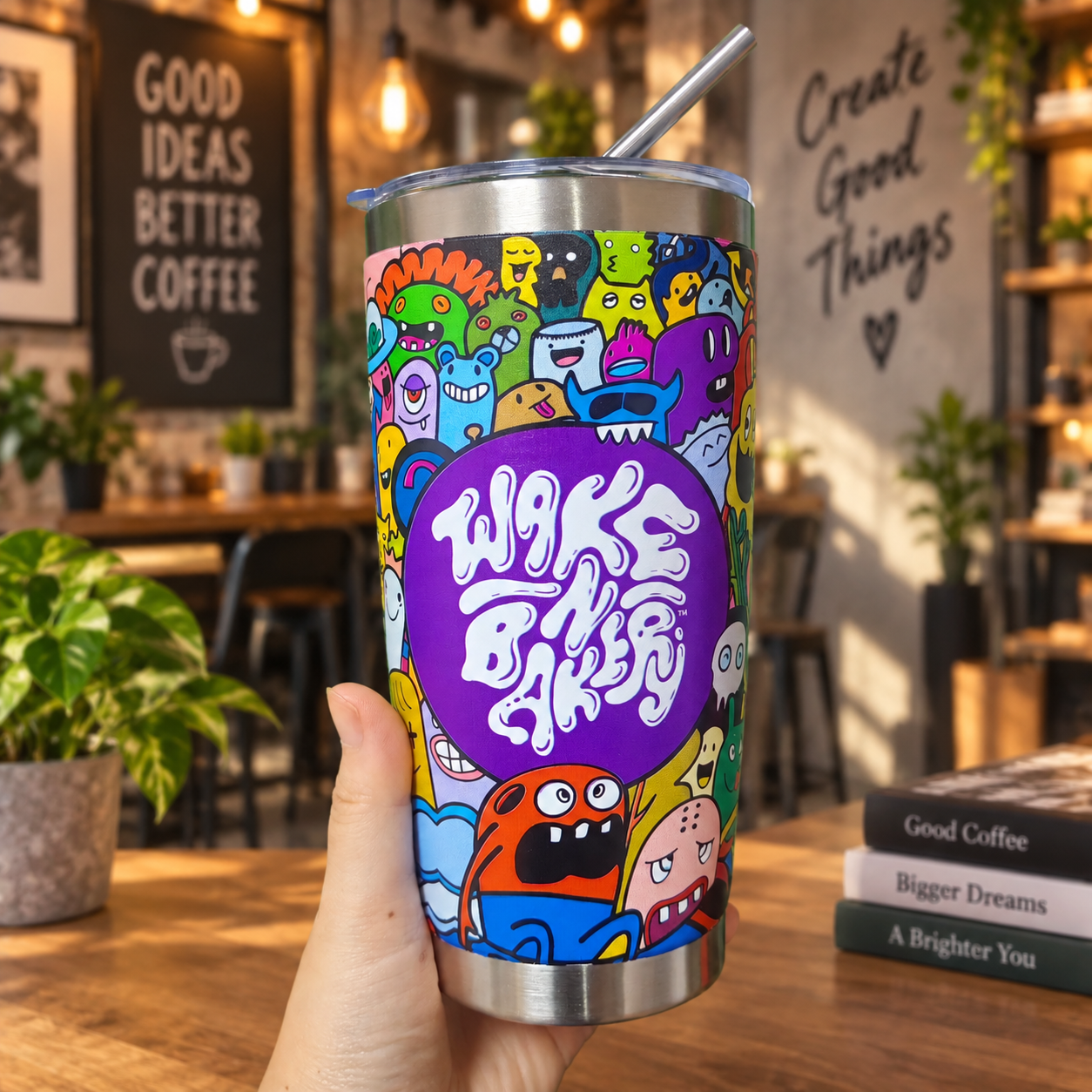 AT PACK Custom Stainless Steel Coffee Tumblers with Logo Reusable Insulated Cups for Cafes & Coffee Brands,AT PACK,AT PACK Custom Stainless Steel Coffee Tumblers with Logo Reusable Insulated Cups for Cafes & Coffee Brands