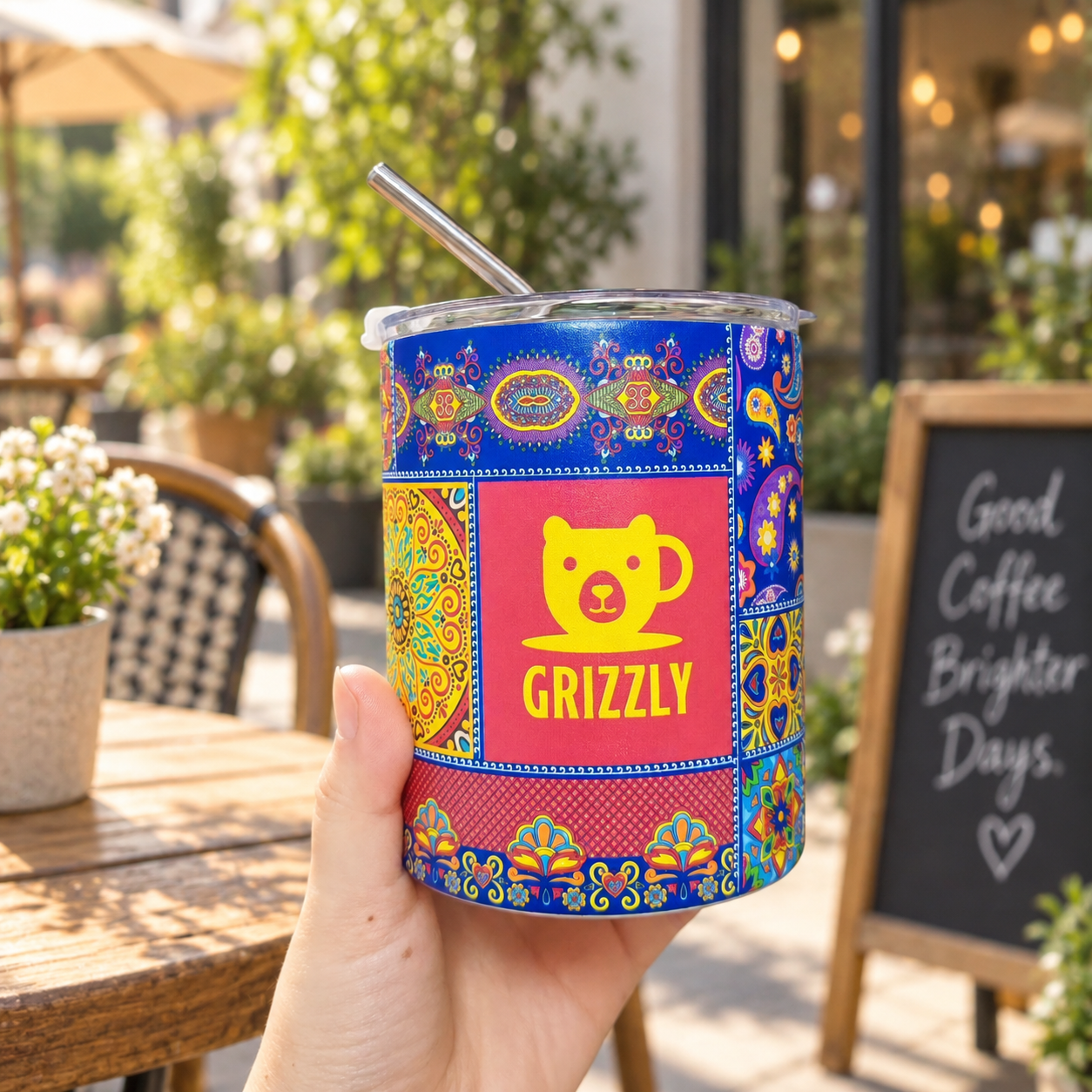 AT PACK Custom Stainless Steel Coffee Tumblers with Logo Reusable Insulated Cups for Cafes & Coffee Brands,AT PACK,AT PACK Custom Stainless Steel Coffee Tumblers with Logo Reusable Insulated Cups for Cafes & Coffee Brands