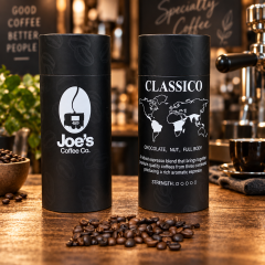 AT PACK Custom Coffee Canisters with Logo  Premium Coffee Packaging Tubes for Roasters & Specialty Coffee Brands,AT PACK,AT PACK Custom Coffee Canisters with Logo  Premium Coffee Packaging Tubes for Roasters & Specialty Coffee Brands