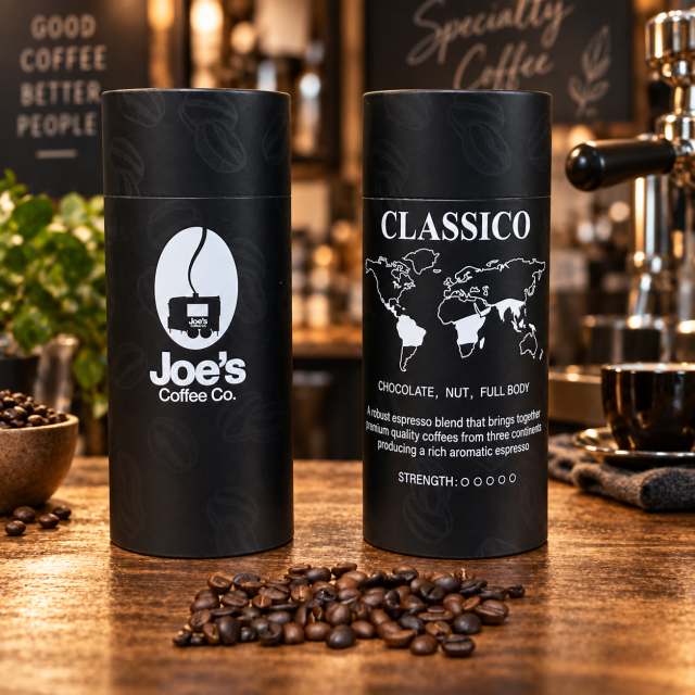 AT PACK Custom Coffee Canisters with Logo  Premium Coffee Packaging Tubes for Roasters & Specialty Coffee Brands,AT PACK,AT PACK Custom Coffee Canisters with Logo  Premium Coffee Packaging Tubes for Roasters & Specialty Coffee Brands