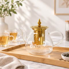 AT PACK Custom Glass Coffee Teapots with Logo Borosilicate Glass Tea Kettles for Cafes, Coffee Shops & Brands,AT PACK,AT PACK Custom Glass Coffee Teapots with Logo Borosilicate Glass Tea Kettles for Cafes, Coffee Shops & Brands