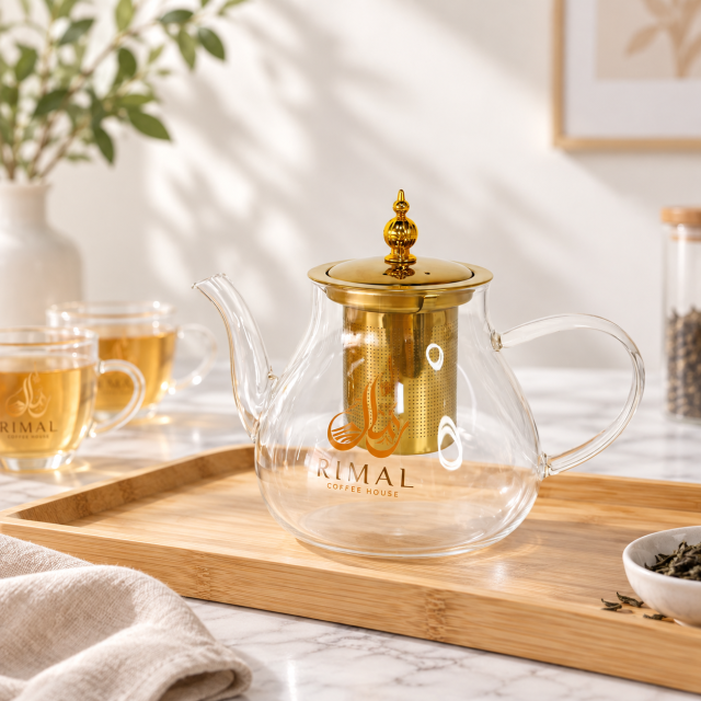 AT PACK Custom Glass Coffee Teapots with Logo Borosilicate Glass Tea Kettles for Cafes, Coffee Shops & Brands,AT PACK,AT PACK Custom Glass Coffee Teapots with Logo Borosilicate Glass Tea Kettles for Cafes, Coffee Shops & Brands