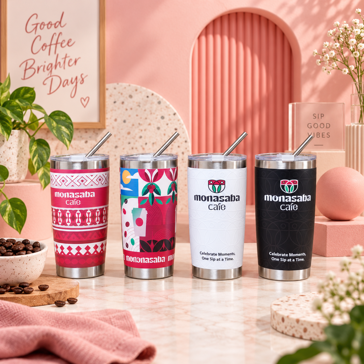 AT PACK Custom Insulated Tumblers & Travel Mugs  Branded Stainless Steel Drinkware for Coffee Shops & Beverage Brands,AT PACK,AT PACK Custom Insulated Tumblers & Travel Mugs  Branded Stainless Steel Drinkware for Coffee Shops & Beverage Brands