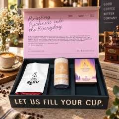 AT PACK Custom Magnetic Coffee Gift Boxes  Luxury Rigid Packaging Boxes for Coffee Beans & Specialty Coffee Brands,AT PACK,AT PACK Custom Magnetic Coffee Gift Boxes  Luxury Rigid Packaging Boxes for Coffee Beans & Specialty Coffee Brands