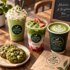 AT PACK Custom PET & Paper Cups with Logo  Branded Beverage Packaging for Coffee Shops, Cafes & Matcha Brands,AT PACK,AT PACK Custom PET & Paper Cups with Logo  Branded Beverage Packaging for Coffee Shops, Cafes & Matcha Brands