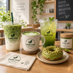 AT PACK Custom PET & Paper Cups with Logo  Branded Beverage Packaging for Coffee Shops, Cafes & Matcha Brands,AT PACK,AT PACK Custom PET & Paper Cups with Logo  Branded Beverage Packaging for Coffee Shops, Cafes & Matcha Brands