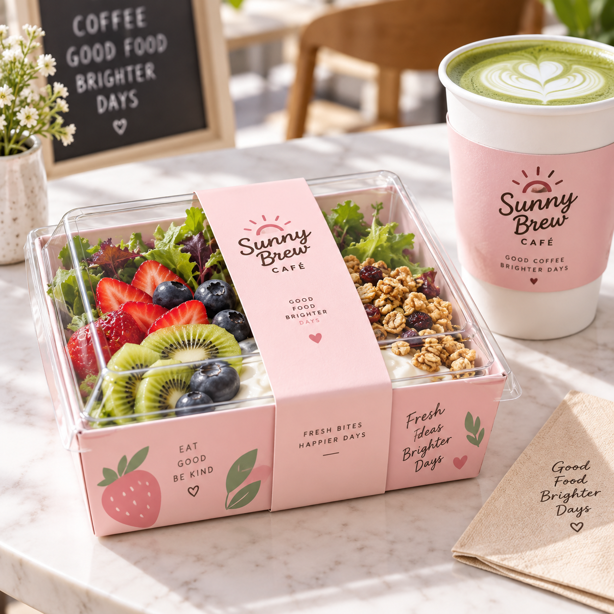 AT PACK Custom Salad Boxes with Clear Lids Branded Takeaway Food Packaging for Salads, Pasta & Fresh Meals,AT PACK,AT PACK Custom Salad Boxes with Clear Lids Branded Takeaway Food Packaging for Salads, Pasta & Fresh Meals