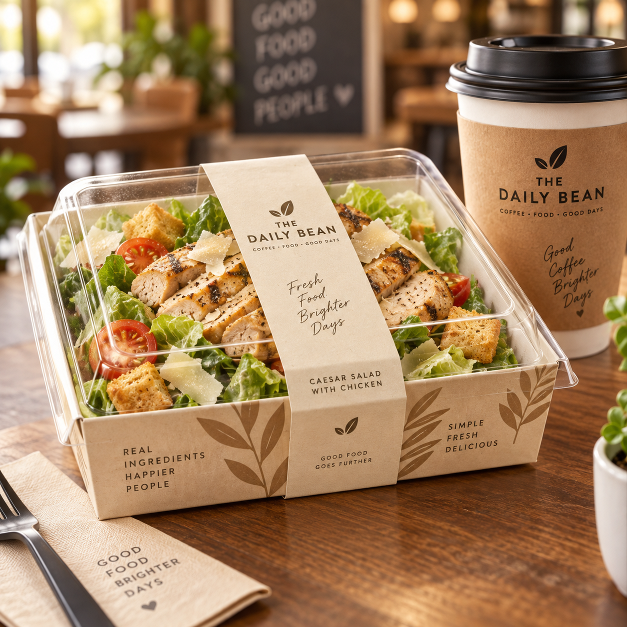 AT PACK Custom Salad Boxes with Clear Lids Branded Takeaway Food Packaging for Salads, Pasta & Fresh Meals,AT PACK,AT PACK Custom Salad Boxes with Clear Lids Branded Takeaway Food Packaging for Salads, Pasta & Fresh Meals