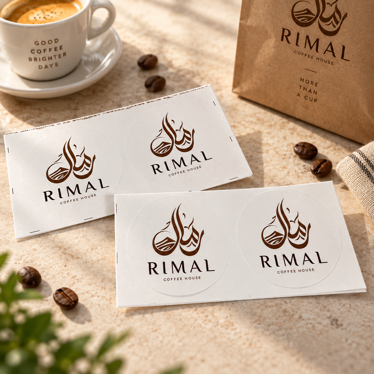 AT PACK Custom  Stickers with Logo  Premium Packaging Labels for Coffee Shops, Restaurants & Food Brands,AT PACK,AT PACK Custom  Stickers with Logo  Premium Packaging Labels for Coffee Shops, Restaurants & Food Brands