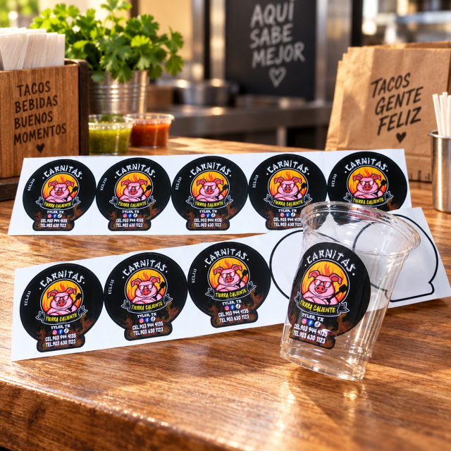 AT PACK Custom  Stickers with Logo  Premium Packaging Labels for Coffee Shops, Restaurants & Food Brands,AT PACK,AT PACK Custom  Stickers with Logo  Premium Packaging Labels for Coffee Shops, Restaurants & Food Brands