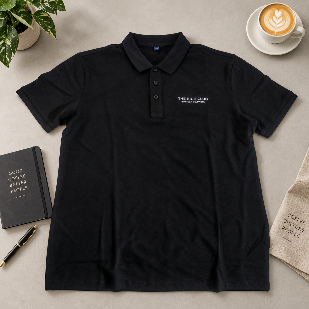 AT PACK Custom Coffee Shop T-Shirt  Premium Staff Uniform Apparel with Logo Printing for Cafés and Baristas,AT PACK,AT PACK Custom Coffee Shop T-Shirt  Premium Staff Uniform Apparel with Logo Printing for Cafés and Baristas