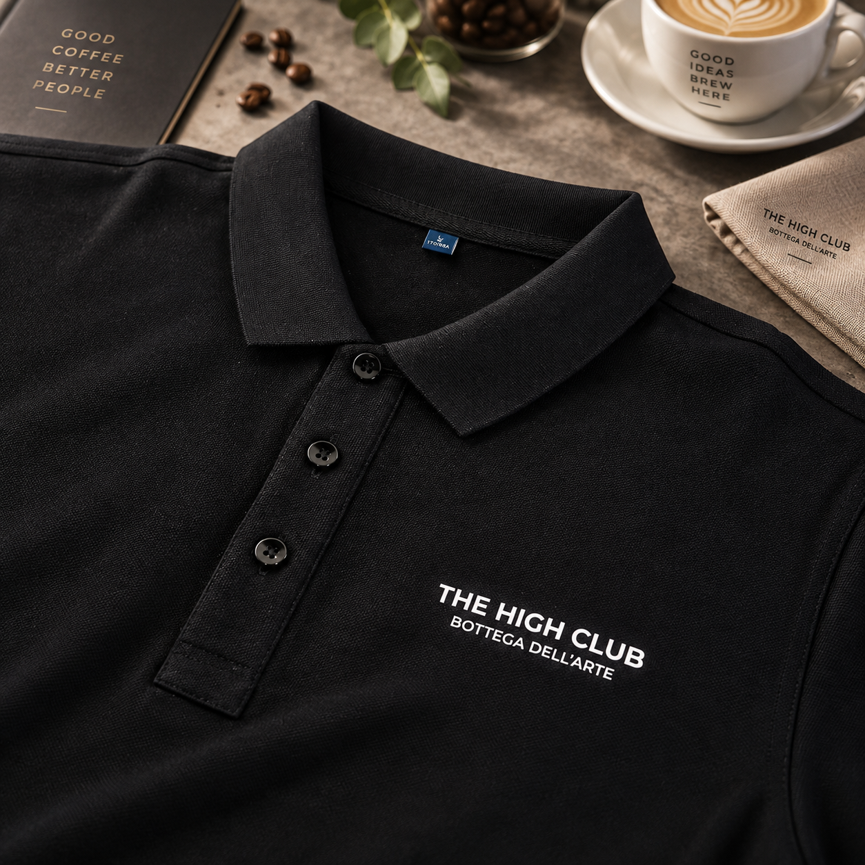 AT PACK Custom Coffee Shop T-Shirt  Premium Staff Uniform Apparel with Logo Printing for Cafés and Baristas,AT PACK,AT PACK Custom Coffee Shop T-Shirt  Premium Staff Uniform Apparel with Logo Printing for Cafés and Baristas