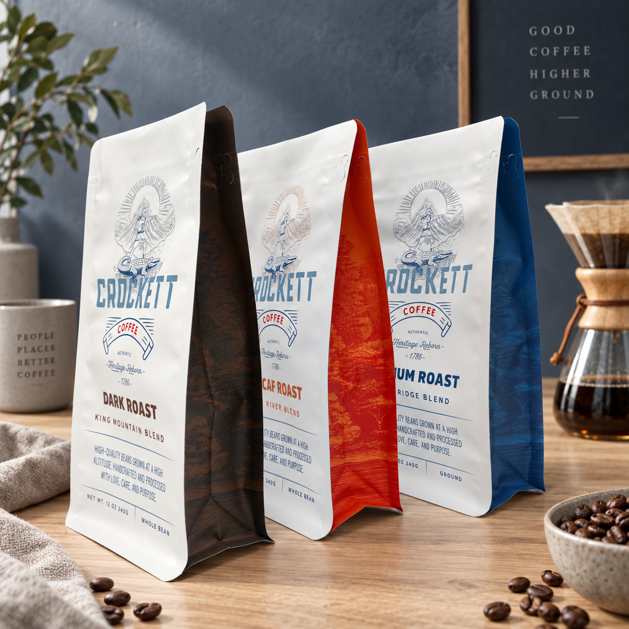 AT PACK Custom Eight Side Seal Flat Bottom Coffee Bag Premium Box Pouch Packaging for Specialty Coffee Roasters,AT PACK,AT PACK Custom Eight Side Seal Flat Bottom Coffee Bag Premium Box Pouch Packaging for Specialty Coffee Roasters