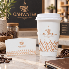 AT PACK Custom Printed Coffee Paper Cups Premium Double Wall & Ripple Wall Cups with Logo for Cafés and Coffee Brands,AT PACK,AT PACK Custom Printed Coffee Paper Cups Premium Double Wall & Ripple Wall Cups with Logo for Cafés and Coffee Brands