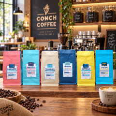 AT PACK Premium Box Bottom Coffee Bag  Custom Coffee Packaging with Zipper & Degassing Valve,AT PACK,AT PACK Premium Box Bottom Coffee Bag  Custom Coffee Packaging with Zipper & Degassing Valve