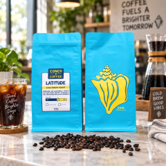 AT PACK Premium Box Bottom Coffee Bag  Custom Coffee Packaging with Zipper & Degassing Valve,AT PACK,AT PACK Premium Box Bottom Coffee Bag  Custom Coffee Packaging with Zipper & Degassing Valve