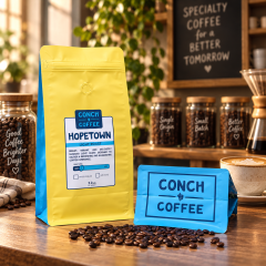 AT PACK Premium Box Bottom Coffee Bag  Custom Coffee Packaging with Zipper & Degassing Valve,AT PACK,AT PACK Premium Box Bottom Coffee Bag  Custom Coffee Packaging with Zipper & Degassing Valve