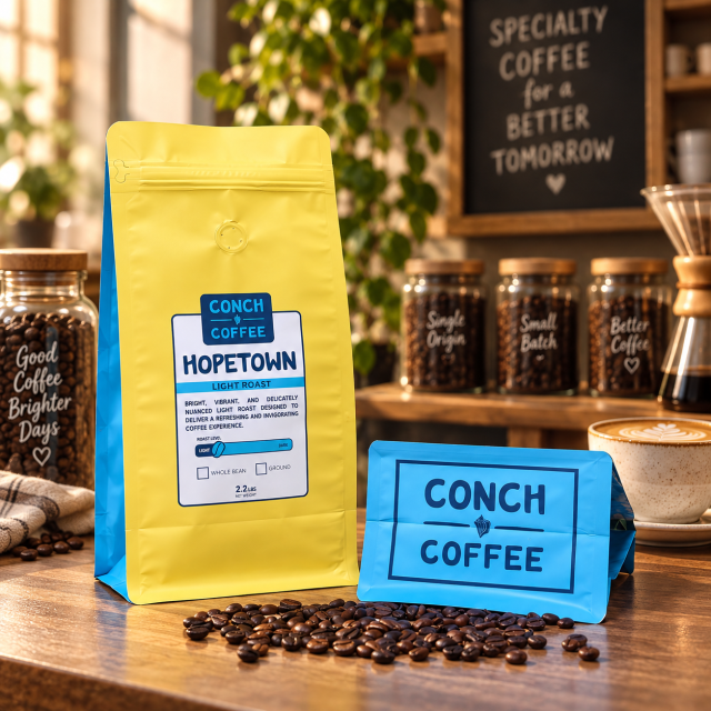 AT PACK Premium Box Bottom Coffee Bag  Custom Coffee Packaging with Zipper & Degassing Valve,AT PACK,AT PACK Premium Box Bottom Coffee Bag  Custom Coffee Packaging with Zipper & Degassing Valve