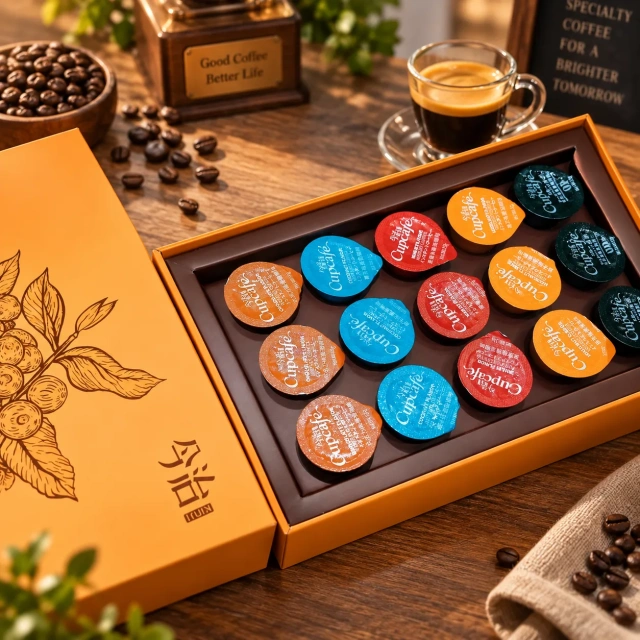 AT PACK Custom Coffee Capsule Box Premium Paper Packaging Box forCoffee Pods with Custom Logo Printing,AT PACK,AT PACK Custom Coffee Capsule Box Premium Paper Packaging Box forCoffee Pods with Custom Logo Printing
