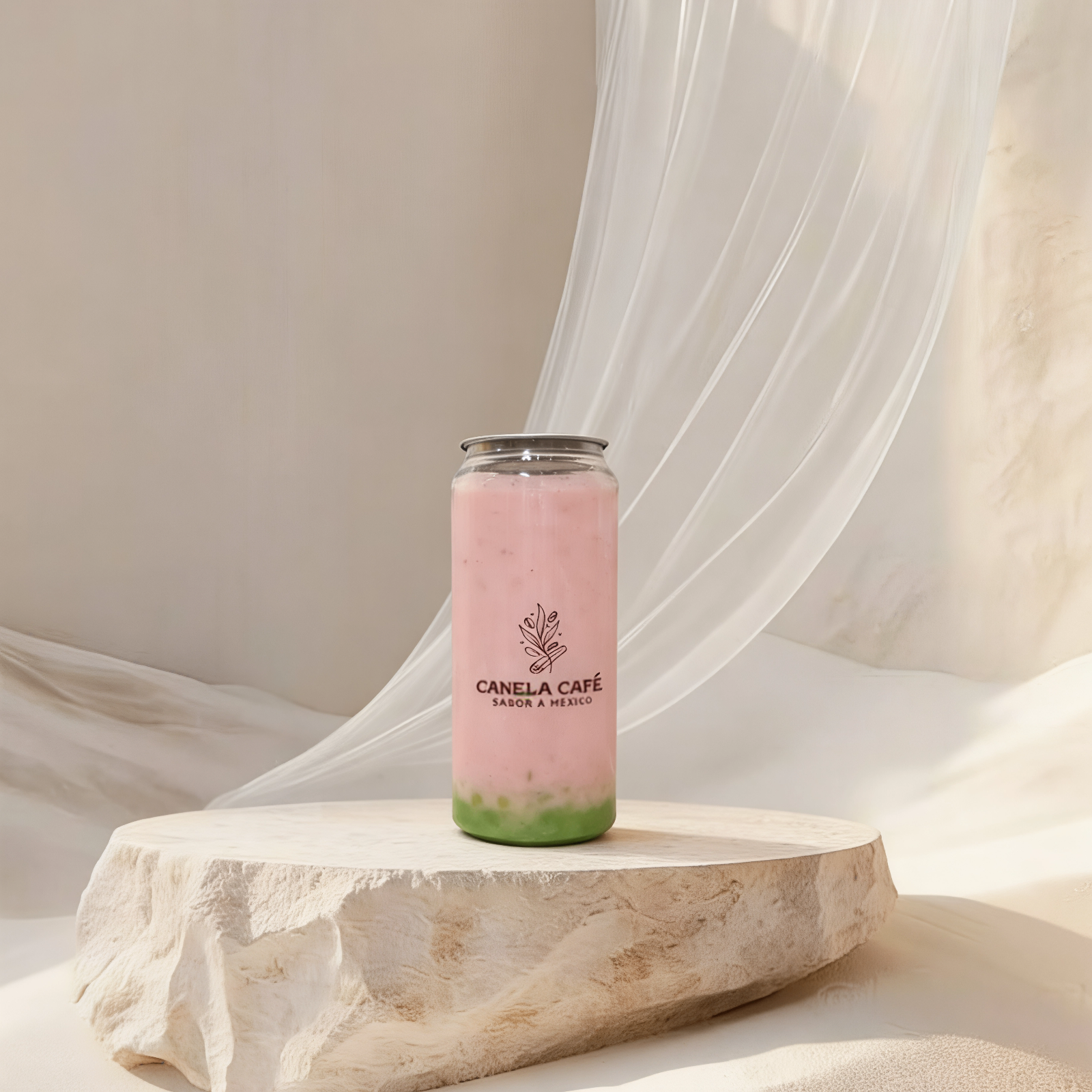 AT PACK Custom PET Can Cup Premium Clear Plastic Jar Style Cup with Metal Lid for Bubble Tea, Juice and Beverage Brands,AT PACK,AT PACK Custom PET Can Cup Premium Clear Plastic Jar Style Cup with Metal Lid for Bubble Tea, Juice and Beverage Brands