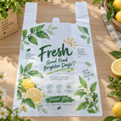 AT PACK Custom Plastic T-Shirt Bag  Printed Vest Carrier Bag with Handle for Takeaway Food, Restaurants and Retail Packaging,AT PACK,AT PACK Custom Plastic T-Shirt Bag  Printed Vest Carrier Bag with Handle for Takeaway Food, Restaurants and Retail Packaging